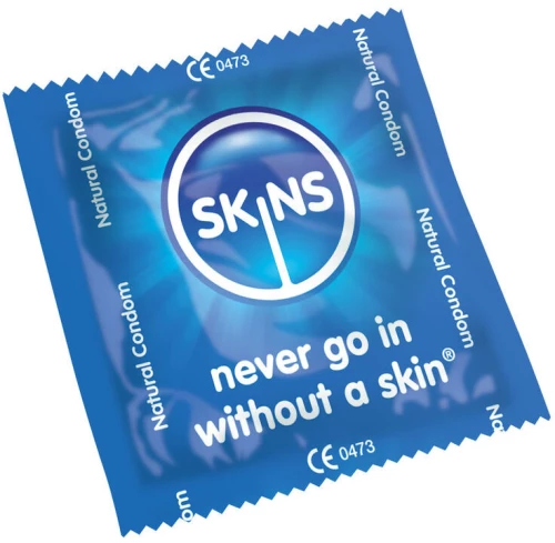 SKINS CONDOM NATURAL BAG 500
