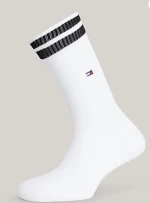 Ανδρικό Gift Pack Tommy Hilfiger - Μαύρο Boxer all over logo - Λευκές κάλτσες