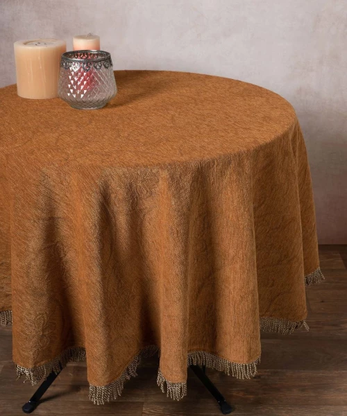 Σενίλ ροτόντα 055 (175cm) χρυσό Silk Fashion