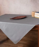 Τραπεζομάντηλο NELLY (150cm x 210cm) γκρί Silk Fashion