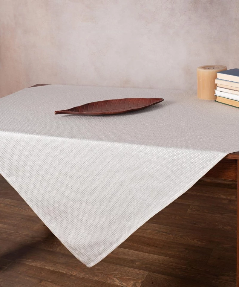 Τραπεζοκαρέ NELLY (135cm x 135cm) ivory Silk Fashion