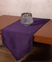 Τραβέρσα NELLY (40cm x 150cm) μώβ Silk Fashion