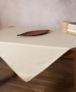 Τραπεζομάντηλο NELLY (175cm x 175cm) μπέζ Silk Fashion