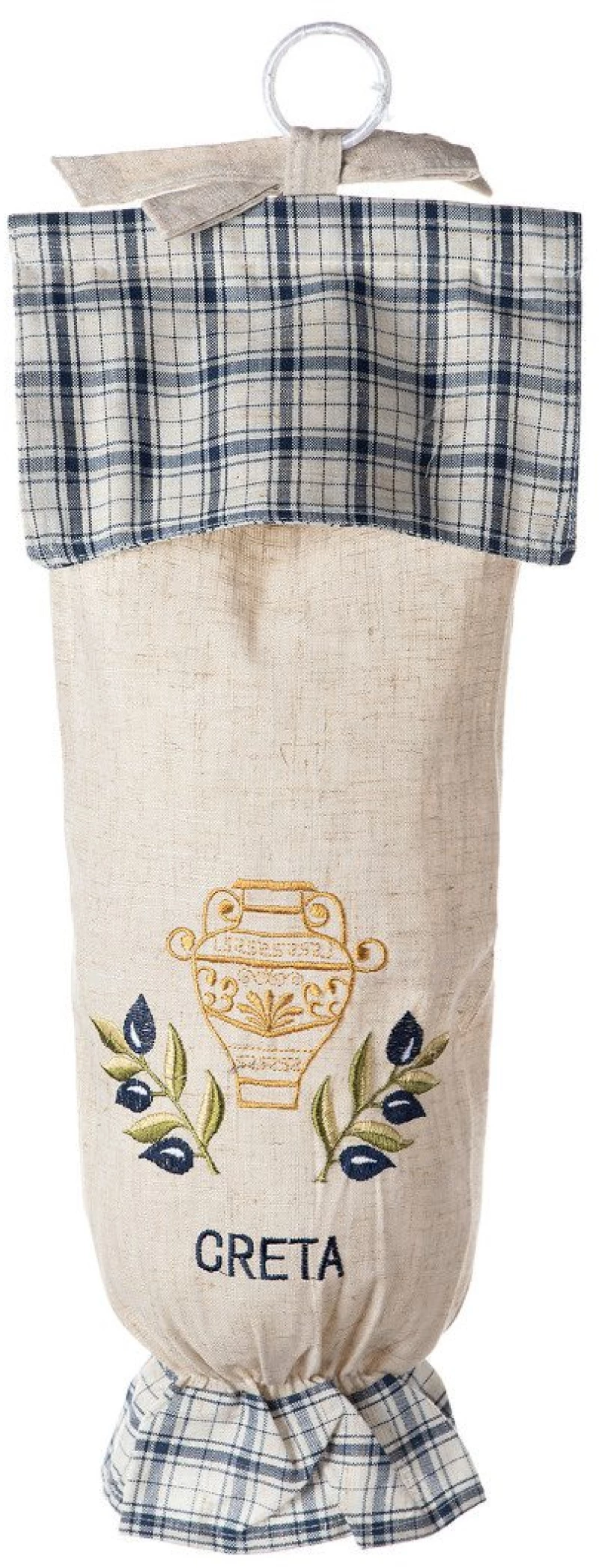 Σακουλοθήκη 1313 (23cm x 54cm) μπλέ CRETA Silk Fashion