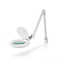 NEDIS MAGL3WT Mεγεθυντικός φακός με λυχνία LED 720lm με δυνατότητα ρύθμισης της φωτεινότητας και με σφιγκτήρα τοπο