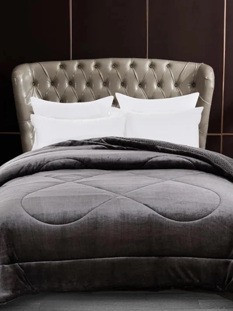 Κουβερτοπάπλωμα Sunshine Ημίδιπλο 160X220 Coral Anthracite - 041-43-coral-anthracite