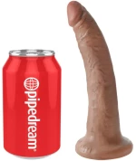 KING COCK - REALISTIC PENIS 17.5 CM CARAMEL