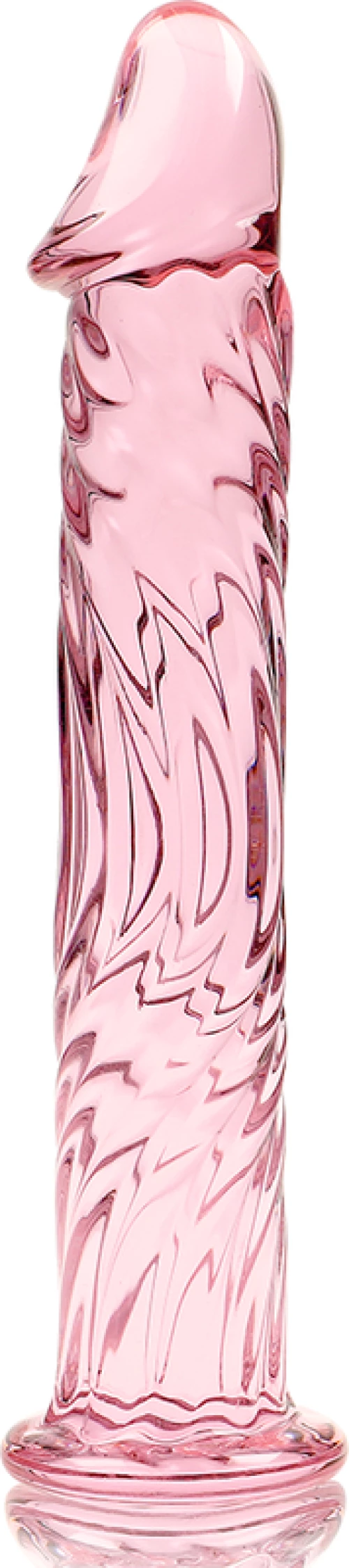 NEBULA SERIES BY IBIZA' - MODEL 12 DILDO BOROSILICATE GLASS 17 X 3.5 CM PINK
