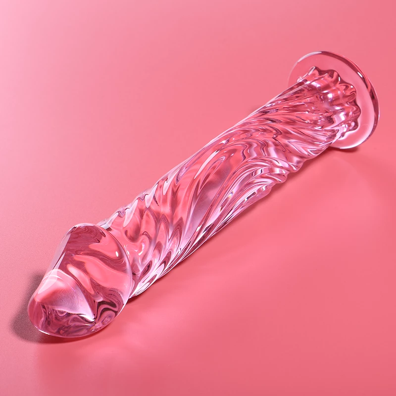 NEBULA SERIES BY IBIZA' - MODEL 12 DILDO BOROSILICATE GLASS 17 X 3.5 CM PINK