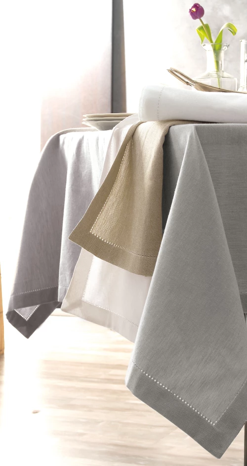 INEZ - ΤΡΑΠΕΖΟΜΑΝΤΗΛΟ ME ΑΖΟΥΡ ΜΠΕΖ ΣΕΤ ΠΕΤΣΕΤΕΣ 6ΤΜΧ (45Χ45)