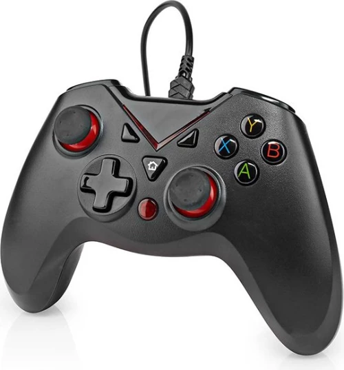 Nedis Ενσύρματο Gamepad για PC Μαύρο (GGPD110BK) (NEDGGPD110BK)
