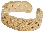 Ατσάλινο Δαχτυλίδι, Χρυσαφί, 2012-243X | Karma Fashion