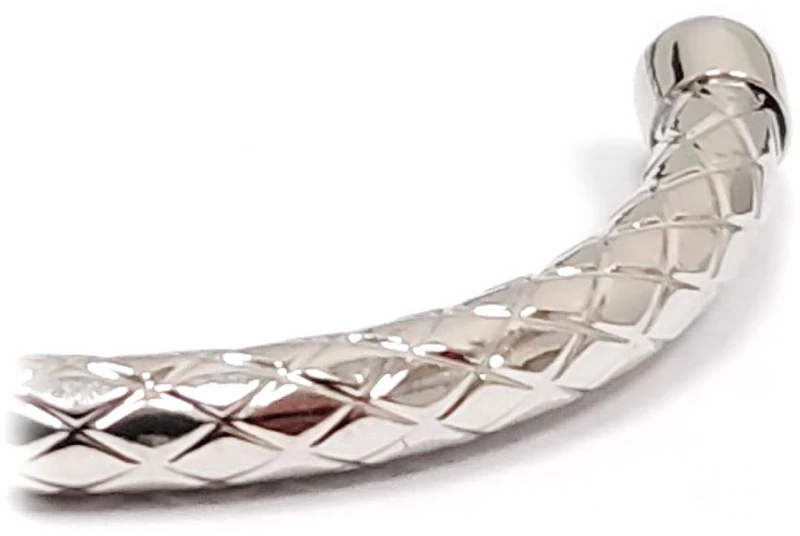 Βραχιόλι Μεταλλικό Copper, 21cm,, Ασημί, 2012-143A | Karma Fashion