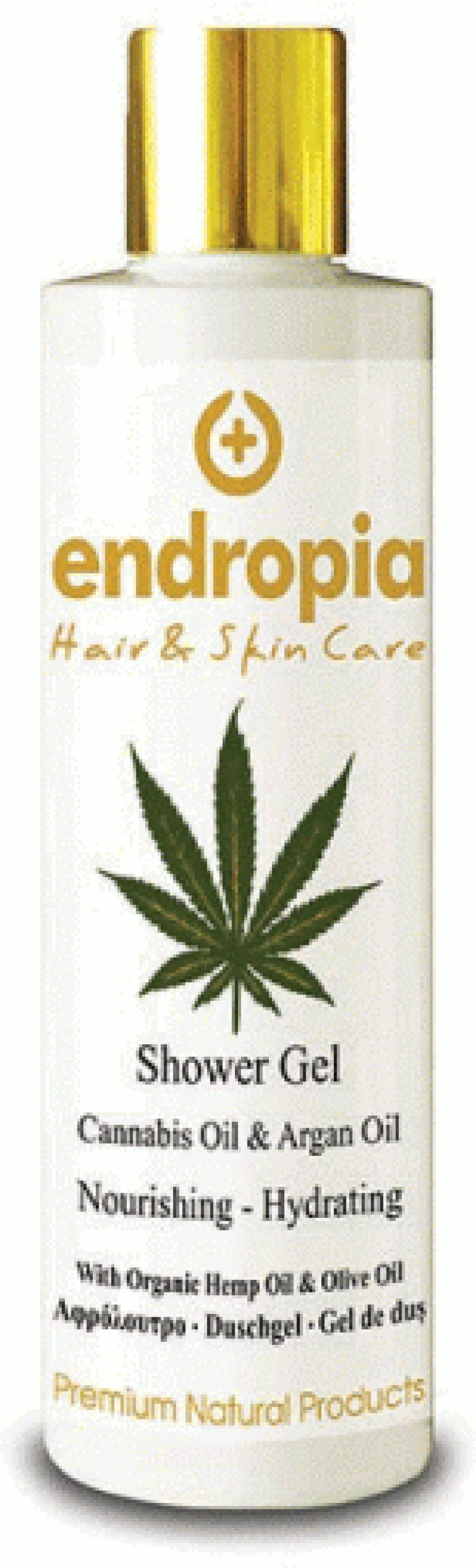 Shower Gel Cannabis Oil Και Argan Oil 100 ml | Endropia