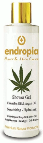 Shower Gel Cannabis Oil Και Argan Oil 100 ml | Endropia