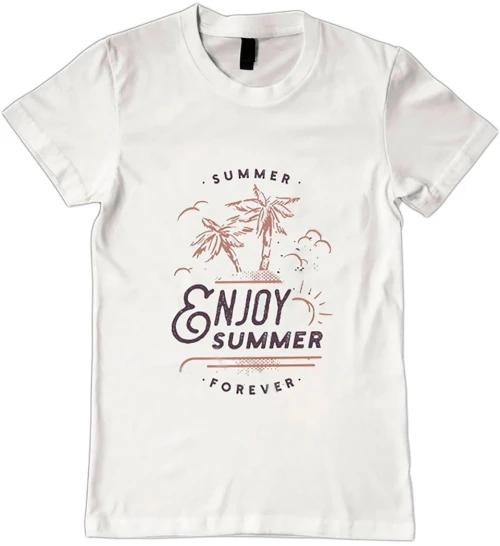 Enjoy summer Λευκό