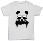 Bear wear glasses Λευκό