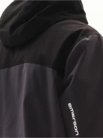 EMERSON Ανδρικό αντιανεμικό μπουφάν Bomber φλίς 222.EM10.50  EBONY/BLACK