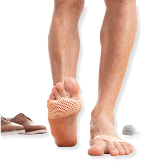 InnovaGoods Μαξιλαράκια από Σιλικόνη για το Μετατάρσιο Σετ με 2 Τεμάχια