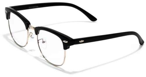 Olympus Blue Light Glasses Helios Black Unisex Γυαλιά Οθόνης σε Ασημί - Μαύρο Χρώμα & Οβάλ Φακό