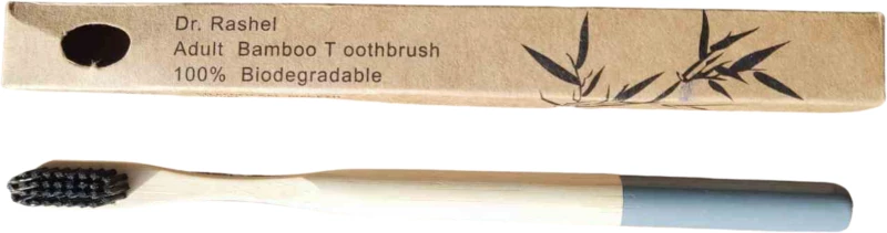 Dr. Rashel Οικολογική Οδοντόβουρτσα από Bamboo (Γκρι)