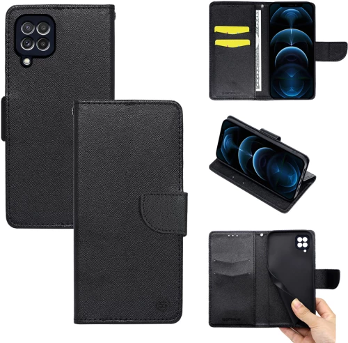 Θήκη Βιβλίο Sonique Trend Book Samsung Galaxy M53 5G Μαύρο - Sonique - Μαύρο - Galaxy M53 5G