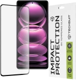 Techsuit - 111D Full Cover / Full Glue Glass - Xiaomi Redmi Note 12 Pro 5G / 12 Pro+ / Poco X5 Pro - Black