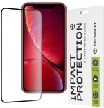 Techsuit - 111D Full Cover / Full Glue Glass - iPhone 11 / XR - Black