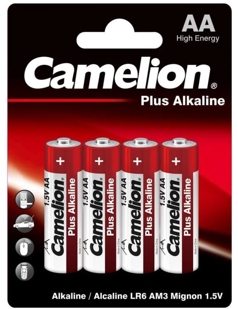 Camelion AA LR6 Αλκαλικές Μπαταρίες 1.5V Plus Alkaline (4τμχ.)