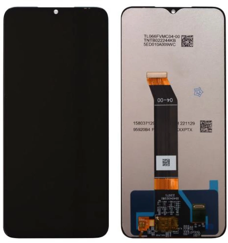Οθόνη με Touch Screen Xiaomi Poco M5 Μαύρο (OEM) 1110301320294 1110301320294