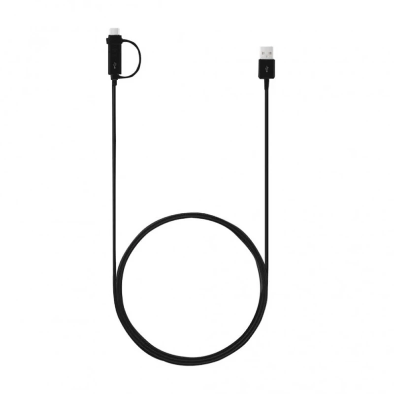 Samsung Samsung - Charging Cable (EP-DG950DBEGWW) - USB to Micro-USB, Type-C, 1.5m - Black (Bulk Packing) 8596311029448