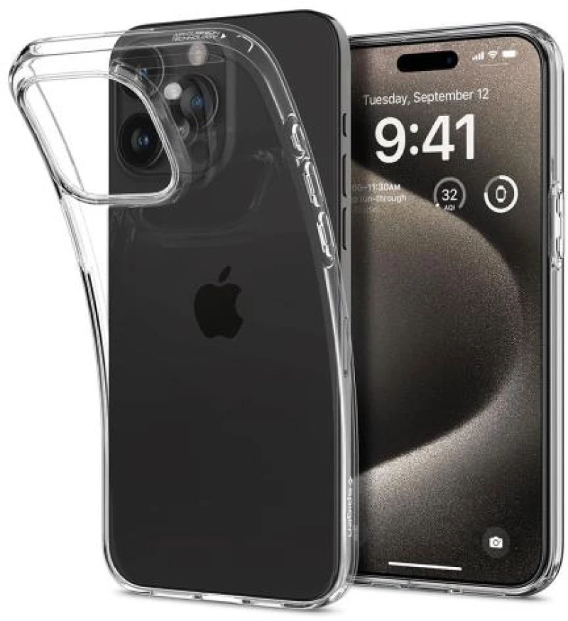 Θήκη TPU Spigen Liquid Crystal Apple iPhone 15 Pro Max Διάφανο 8809896749060 8809896749060