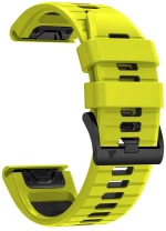 Strap for GARMIN FENIX 3 / 5X / 3HR / 5X PLUS / 6X / 6X PRO / 7X Tech-Protect IconBand lime-black