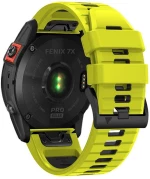 Strap for GARMIN FENIX 3 / 5X / 3HR / 5X PLUS / 6X / 6X PRO / 7X Tech-Protect IconBand lime-black