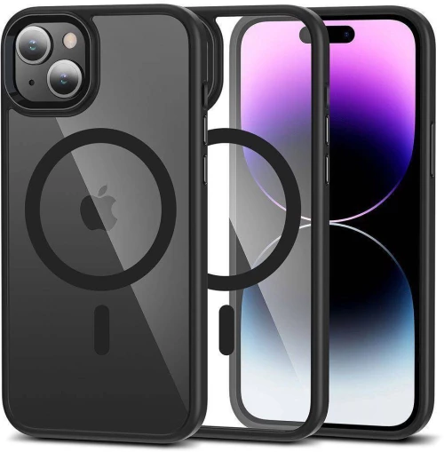 Case APPLE IPHONE 15 PLUS Tech-Protect Magmat MagSafe black