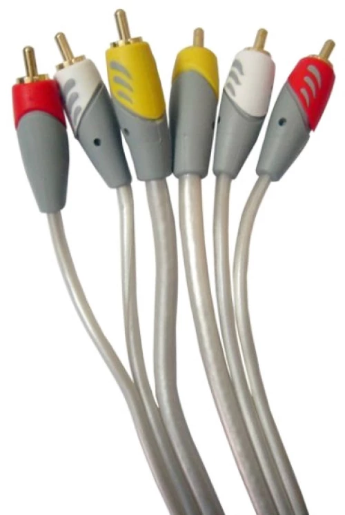 DM καλώδιο 3x RCA M/M 5m