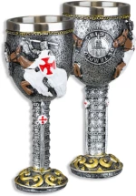 ΠΟΤΗΡΙ ΔΙΑΚΟΣΜΗΤΙΚΟ TOLE10 Templar goblet, 39366