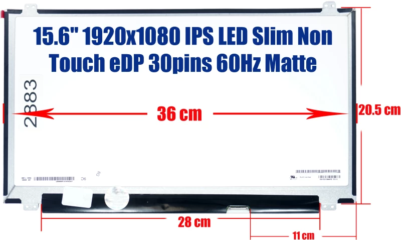 Οθόνη Laptop  DELL Latitude e5590 screen monitor (Κωδ. 2883)
