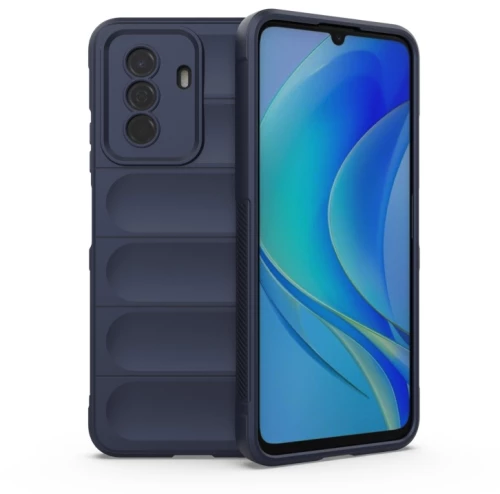Προστατευτική Θήκη Σιλικόνη για Huawei Enjoy 50 / Nova Y70 - Dark Blue OEM