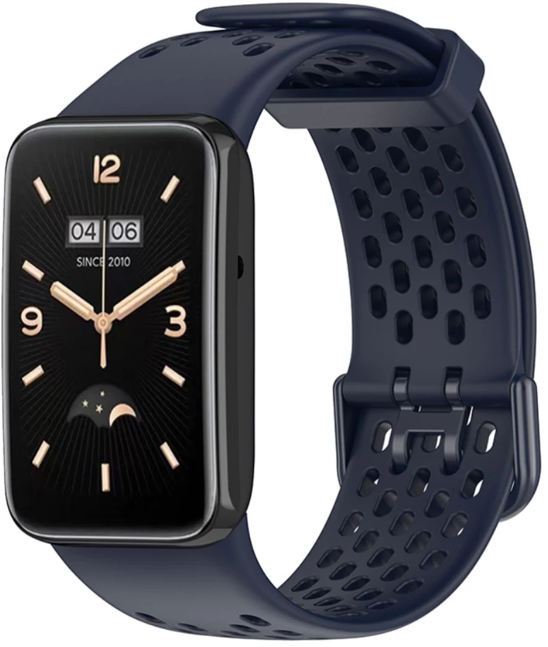 Ανταλλακτικό Λουράκι Σιλικόνης για Xiaomi Band 7 Pro Μπλε OEM