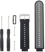 Λουράκι Σιλικόνης Silicone Strap Για Forerunner 220/ 230/ 235/ 620/ 630735XT - Μαύρο Γκρι OEM