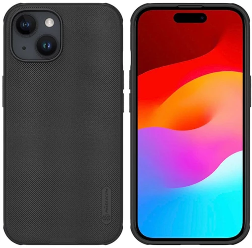 Nillkin® Super Frosted Shield Back Cover Προστατευτική Θήκη για iPhone 15- Black