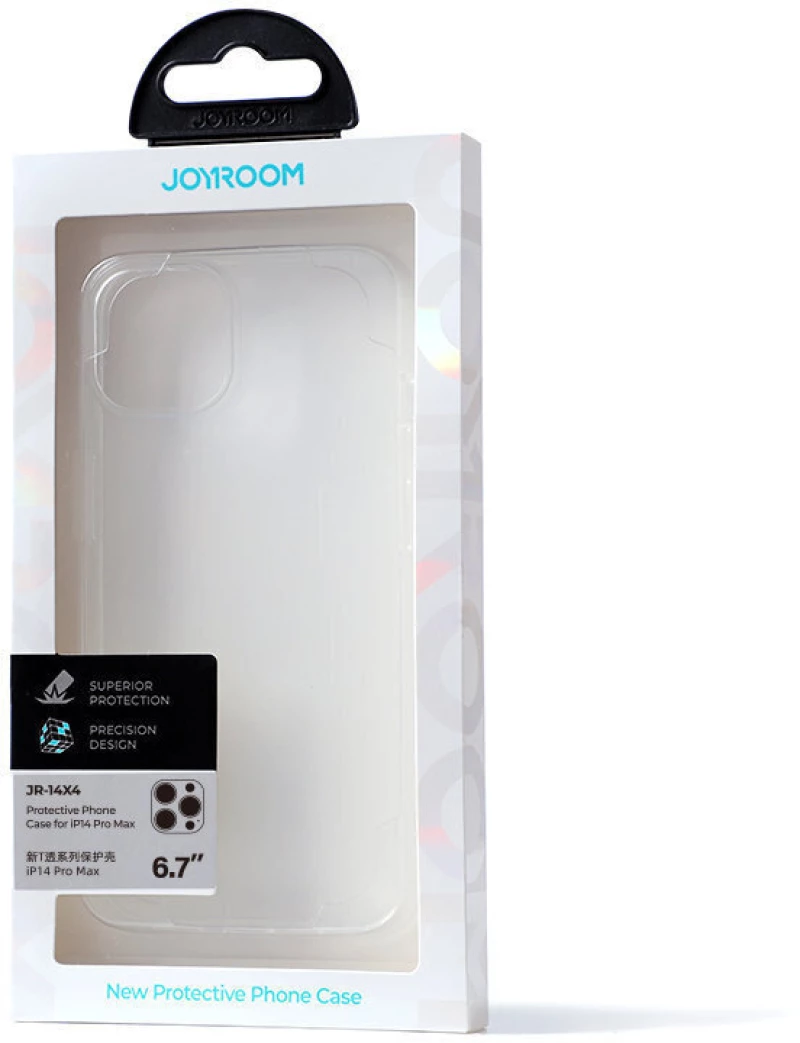 Joyroom® 14X Back Cover Σιλικόνης για iPhone 14 Pro Max- Διάφανο