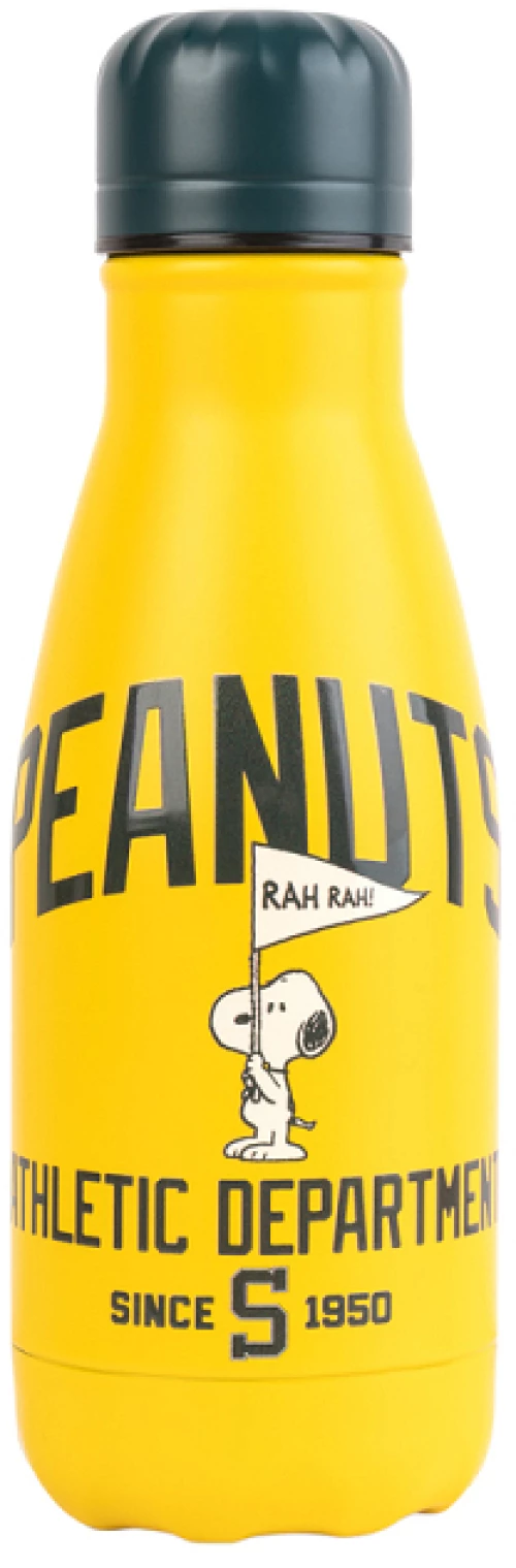 Grupo Eric® Snoopy Μεταλλικό Παγούρι 260ml - Yellow