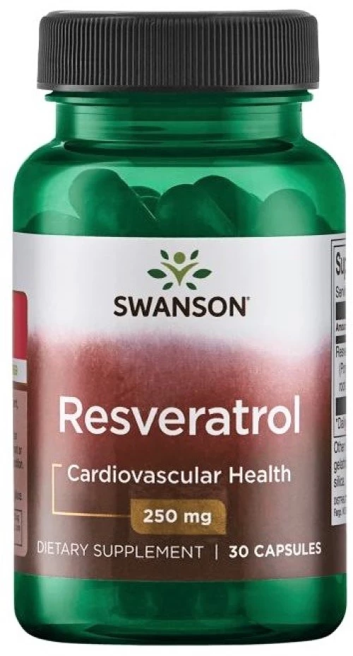 Resveratrol 250mg - 30caps - Swanson