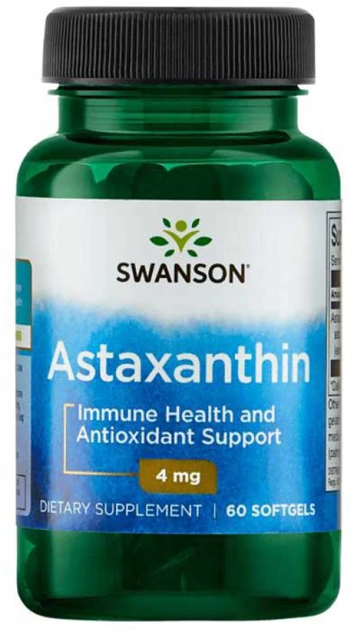 Astaxanthin 4mg 60 softgels - Swanson