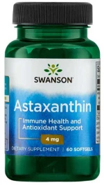 Astaxanthin 4mg 60 softgels - Swanson