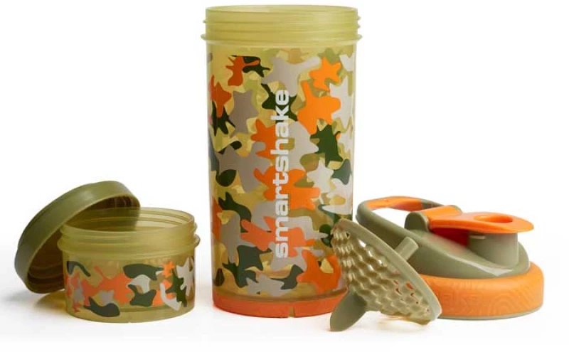 Revive 750 ml - Smartshake shaker - Camo Orange