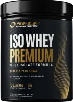 Iso Whey Premium 1kg - SELF Omninutrition / Πρωτεΐνη Γράμμωσης 96% - White Chocolate Strawberry