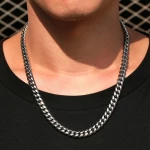 Ατσάλινη Αλυσίδα Λαιμού CH16 Silver